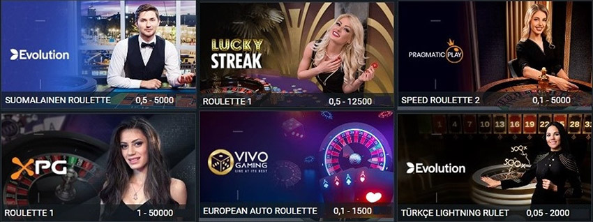 Лимиты в разделе лайв