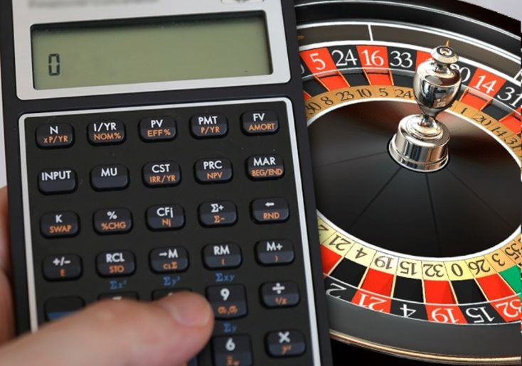 Рулетка и калькулятор